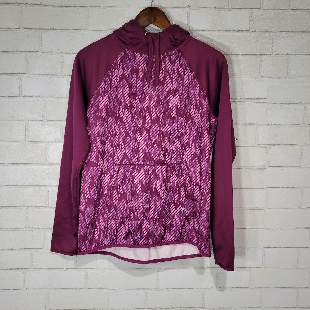 Energy Zone hooded purple sweatshirt